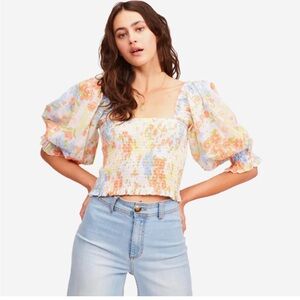 Billabong Floral Crop Top
